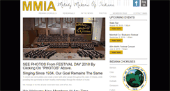 Desktop Screenshot of melodymakersofindiana.com